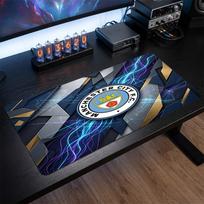 Manchester City Printed Large Mouse Pad, Non Slip Soft Rubber Gaming Desk Mat for Office Laptop Computer Decor 30cmx60cm（11.8x23.6inch）