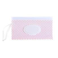 Useful Flip Cover Wet Wipes Bag Stroller Accessories Portable Snap-Strap Tissue Box Napkin Storage Boxes Cosmetic Pouch