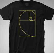 Golden Ratio T SHIRT Fibonacci Spiral DaVinci Tool God Geek Universe Esoteric XL