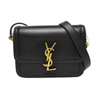 [Pre-Owned] Ysl Solferino Box Leather Crossbody Bag Small - Very Good #1LGVJZJ ONE SIZE