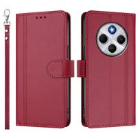 Wallet Case for Xiaomi Poco M7 5G M6 M4 X6 X4 X3 Pro F6 F3 C61 C65 Cover Slim Flip Magnetic Clasp with Kickstand Shockproof Case Poco X3 raudona