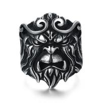 Black Myth Wukong Retro Non-fading Ring Male Niche High-end Sense Ruffian Handsome, Fight To Defeat Buddha Ring 2026 No. 7