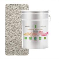 Šiltas pilkas silikoninis fasadinis išorės tinkas 1.5mm premium 15kg