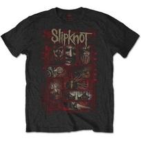 Slipknot 'Sketch Boxes' Black T shirt - NEW 4XL