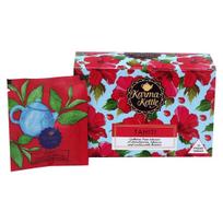 Braškių, Hibiscus ir Celosia arbata (20 pak., 2 g), Taitis, Karma virdulys