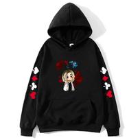 Cute Chishiya Hoodie Alice In Borderland Graphic Sweatshirts Anime Pullovers Men Cartoon Print Streetwear Women S