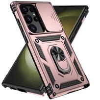 Žiedo stovas Besisukantis Slankiojantis Kameros Objektyvas Karinio Lygio Šarvuotas Dėklas Samsung Galaxy S24 S23 S22 S21 FE S20 Note 20 Ultra A16 A06 A16