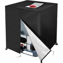 Individualus lauko IBC vandens talpos dangalas - Didelės talpos, Apsaugantis nuo dulkių, Apsaugantis nuo saulės, Oksfordo audinys 120x100x116cm (1000L)