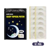 Pietų mėnulio miego pleistras, mažinantis nuovargį ir atgaivinantis protą, padeda užmigti, pagerina miegą ir nemigą. 1 Pack/12pcs