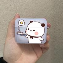 Funny Bear Paired Couple Cases for Apple Airpods 4th 3rd 2nd 1st Pro Earphone Shell Wireless Bluetooth Box for Airpod Cover Bag AirPods Pro 2nd