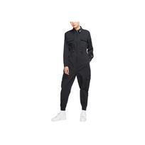 Nike Sportswear Spausdintas Užtraukiamas Apykaklėtas Kūno Kostiumas Moterims Kūno Kostiumas Juodas FB1917-010 XL