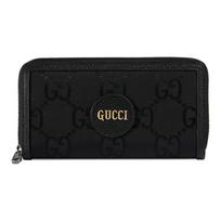Gucci Off The Grid OTG Vintage Logo Surround Zipper Wallet Men wallet Black 625576-H9HAN-1000 Shopping Bag Set(Basic Set+Shopping Bag)