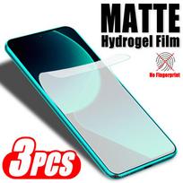 Frosted Soft Hydrogel Film For Xiaomi Poco F6 F5 F2 Pro  C3 Anti Scratch Anti-Fingerprints Phone Screen Protector For Xiaomi Poco C55 C51 C50 C40 C31 For Xiaomi Poco C3 balta