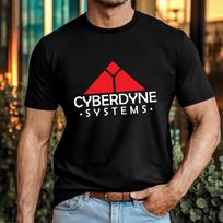 Cyberdyne Systems T-Shirt Terminator Sci Fi Logo Retro 80s Geek Skynet Gift Top L