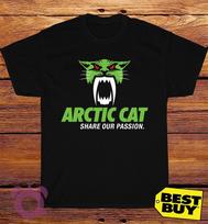 New Tshirt Arctic Cat Logo American Funny T-Shirt Made In USA Size S to 5XL XXXL