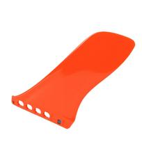 Paddle Board Tail Fin Nylon Fiberglass 9.25 Inch Surf Fin Replacement for Longboard Surfing Accessories Orange oranžinė