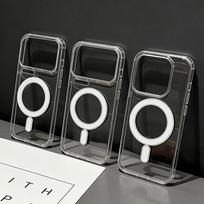Original ForMagsafe Transparent Case For Xiaomi 17 Pro Max 17ProMax 15T 15TPro Shockproof Magnetic Wireless Charging HD Cover Xiaomi 17