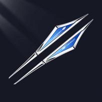 rusln0 2PCS Car Body Side Badge Fender Sticker Decoration for Chevrolet Sail Aveo Cruze Malibu Lova Orlando Captiva Optra Trax Lacetti