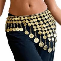 Belt Vintage Belly Dance Scarf Creative Bohemia Belly Chain Tassel Ethnic Waist Chain Dress Accessories