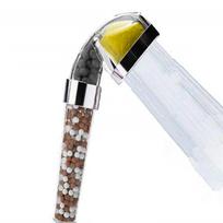 Chlorine Shower Filter Vitamin C Filter Handheld Ionic Shower Head (Clear,ABS Plastic) gryna