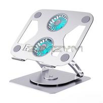 2 Fan Laptop Cooler Stand Lifting Laptop Cooling Stand Notebook Riser Anti-slip For All Tablet Laptop Adjustable Bracket sidabras
