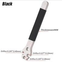 Lebycle Bicycle Stainless Steel Spoke Wrench Wheel S Tension Correction Repair Tools juoda