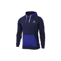 Jordan Air Sweatshirts Men's Blue Hooded Moderate Regular 939987-416 XXXL