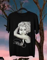 Pamela Anderson Signature Classic Black All Size Unisex Shirt S