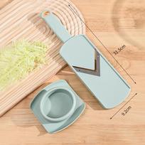 Daržovių smulkintuvas tarkavimo mašinėlė Kopūstų tarkavimo mašinėlė Slicer Cutter Smulkintuvai įvairiems ingredientams apdoroti Daugiafunkcinis virtuvės įrankis žalia