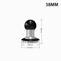 JUSTINLAU 58MM Impact Coffee Tamper Leveling Constant Pressure Calibrated Spring Loaded Barista Tool Café Espresso Accessories