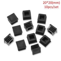 Kėdės kojų dangteliai Grindų apsauga Baldų kojelių dangteliai Apsauginiai tušti galiniai dangteliai Neslystanti pagalvėlė 20x20mm