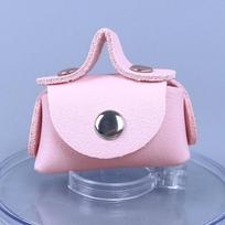 Pink Doll Accessories For Barbie Doll Handbag Lady Leather Bag 1/6 Accessories Purse Shopping For Barbie Dollhouse Kids Toy rožinė
