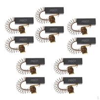 Set of 10Pcs 32mm Carbon Brushes for Electric Motors Replacement