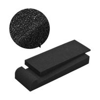 2 Packs High Density Acoustic Isolation Foam Isolation Pads 27 * 14cm Usable Area for Studio Monitor Speaker 27 X 10cm juoda