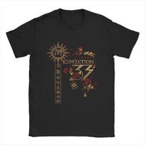 Expedition 33 Men T Shirt  Cool Tees Short Sleeve Crew Neck T-Shirts Pure Cotton Summer Tops S
