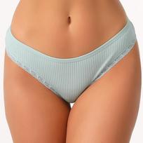 Breathable Women's Thong Underwear Low-Rise Sexy Briefs Lace-Trimmed New Arrivals S