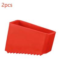 2/4Pcs Step Ladder Feet Covers Versatile Ladder Leg Covers Non-Skid Ladder Pads Rubber Foot Pad Insulating Foot Sleeve as the picture