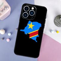 Democratic Republic of Congo Flag Case For iPhone 16 15 14 Pro 11 12 13 Pro Max XS X XR Plus 12 13 Mini Soft Cover iPhone 14