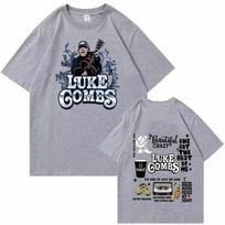 Luke Combs Summer Tshirt Unisex Women Harajuku Hip Pop Oneck Summer Casual Shirt Highquality Popular Fashion Tops S