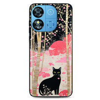 Cat Anime DIY Phone Case For Sony Xperia 1 VIII 10 VII 5 VI V IV III II XZ5 XZ4 XZ3 XZ2 XA1 XA2 Ultra L3 3 4 6 7 8 Back Cover Xperia 10 VI