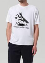 Merginos bus merginos T-shirt Mantis Juokingas Tamsaus Humoro Viršus Naujausias Vyriškas Marškinėlis XXXXL