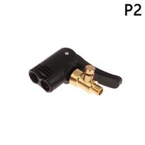 2-in-1 išleisto oro Schrader/Presta ventilio adapteris, nešiojamas padangų oro siurblio antgalis, žarna, padangų pripūtimo galvutė, pripučiamo siurblio jungtis as the picture