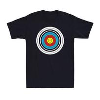 Archery Target Prank Funny Center Of A Target Prank Gift Vintage Men's T-Shirt S
