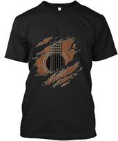 Guitar -acoustic T-Shirt XXXXL