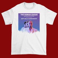 The Human League Kartų Turas 2026 Balti Marškinėliai S-5XL L384 XL blue