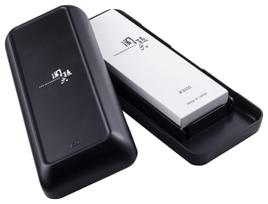 KAI Seki Magoroku Super Finishing Sharpening Stone with Storage Made in AP0333 #8000 Case, Japan, balta