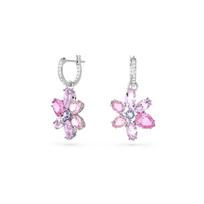 Swarovski Gema Mixed Cut Stud Earrings Women's Silver 5658397 sidabras