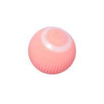 Smart Automatic Gravity Rolling Ball Interactive Self Playing Cat Pet Toy rožinė