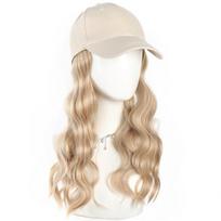 All-in-One Design Synthetic Hat Wig Adjustable Baseball Cap Hair Extension  for Women