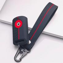 Key Fob Cover for YAMAHA Nmax XMax 300 Aerox with Keychain Anti-Scratch Surface Shockproof Structure Soft Grip Texture Easy Install Design juoda